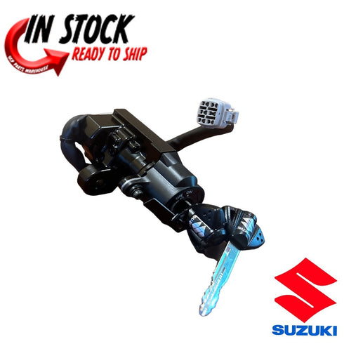 SUZUKI IGNTION LOCK SET 2 KEYS 2020-2024 GSX-R1000 OEM GENUINE 37101-17891